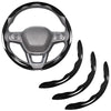 7-Car Steering Wheel Cover-Black - THE MILE MAKER DRIVER SHOP