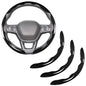 7-Car Steering Wheel Cover-Black - THE MILE MAKER DRIVER SHOP