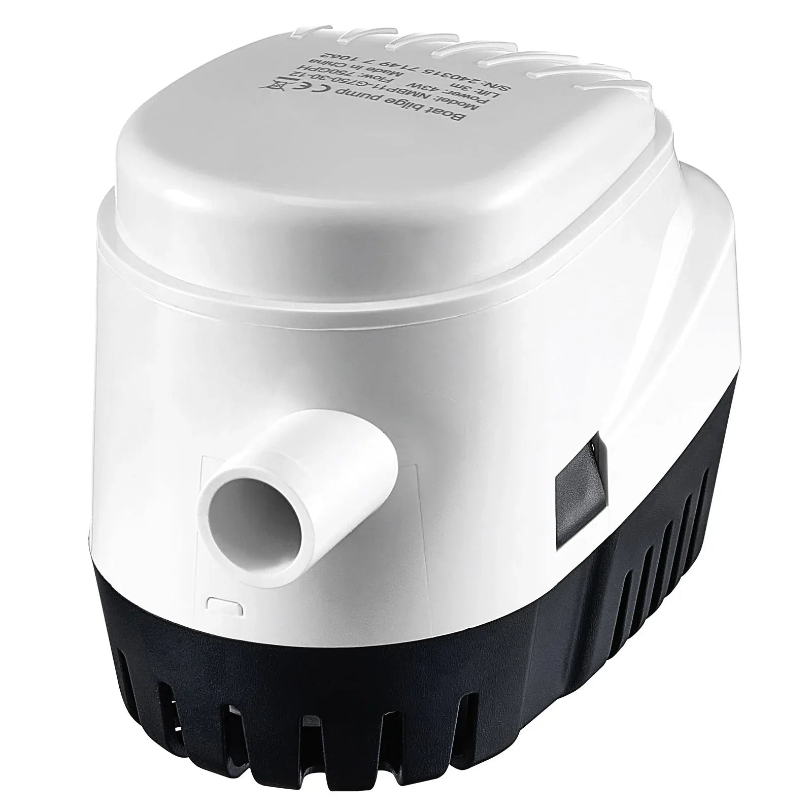 VEVOR Bilge Pump, 750GPH 12V Automatic Submersible Boat Bilge Water Outlet Diameter, Small Boat BilgeMarine Electric Bilge - THE MILE MAKER DRIVER SHOP