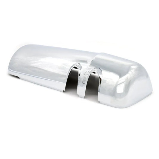 Chrome Door Mirror Covers Fit For Kenworth T680, A Pair Chrome Side Mirror Covers With Clips Fit For Kenworth T680 T880 W990 Driver Side And Passenger Side - THE MILE MAKER DRIVER SHOP