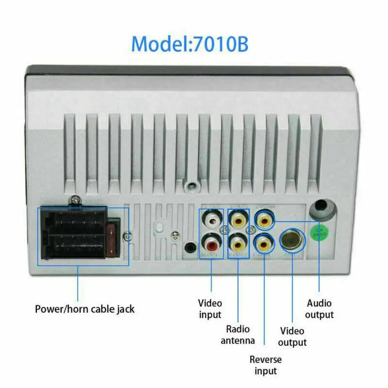 7-inch Bluetooth Car MP5 Player - THE MILE MAKER DRIVER SHOP