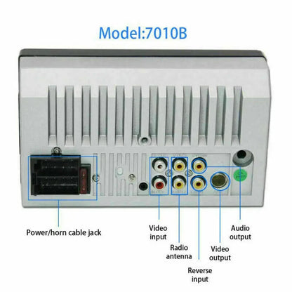 7-inch Bluetooth Car MP5 Player - THE MILE MAKER DRIVER SHOP