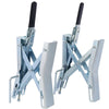 Quick Lock Wheel Chocks, Universal Quick Lock Tire Chocks For Dual Axle Vehicles, Pair Of - THE MILE MAKER DRIVER SHOP