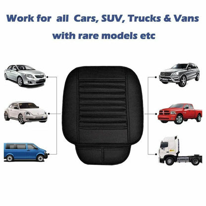 3D Universal PU Leather Car Seat Cover Breathable Pad Mat For Auto Chair Cushion - THE MILE MAKER DRIVER SHOP
