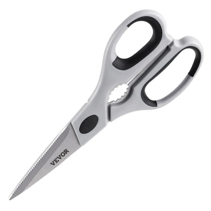 Kitchen Scissors Stainless Steel Kitchen Shears Protective Sheath Grey - THE MILE MAKER DRIVER SHOP