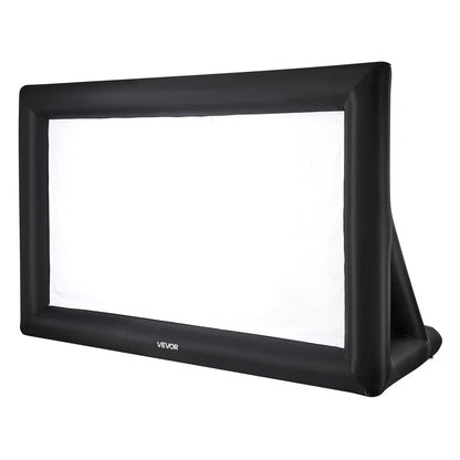 20FT Inflatable Projector Screen, Inflatable Movie Screen Outdoor With 250W Air Blower Projector Screen Oxford Fabric Material Blow Up Screen For Outdoor Backyard, Home Theater, Theme Party - THE MILE MAKER DRIVER SHOP