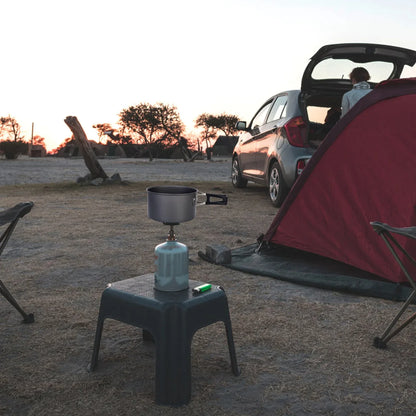 12Pcs Camping Cookware Set Aluminum Pot Pan Kettle Cup Fork Spoon Knife With Storage Bags For Hiking Picnic Outdoor - THE MILE MAKER DRIVER SHOP