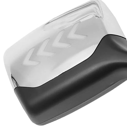 Hood Mirror With Turn Signal Fit For KENWORTH T680 2013-2020 Peterbilt 579 2010-2017 Peterbilt 587 2010-2017 Left Driver And Right Passenger Pair Set Chrome Cover - THE MILE MAKER DRIVER SHOP