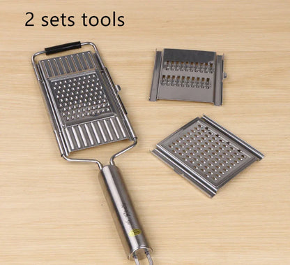 Stainless Steel Grater, Vegetable And Fruit Slicer, Peeler - THE MILE MAKER DRIVER SHOP