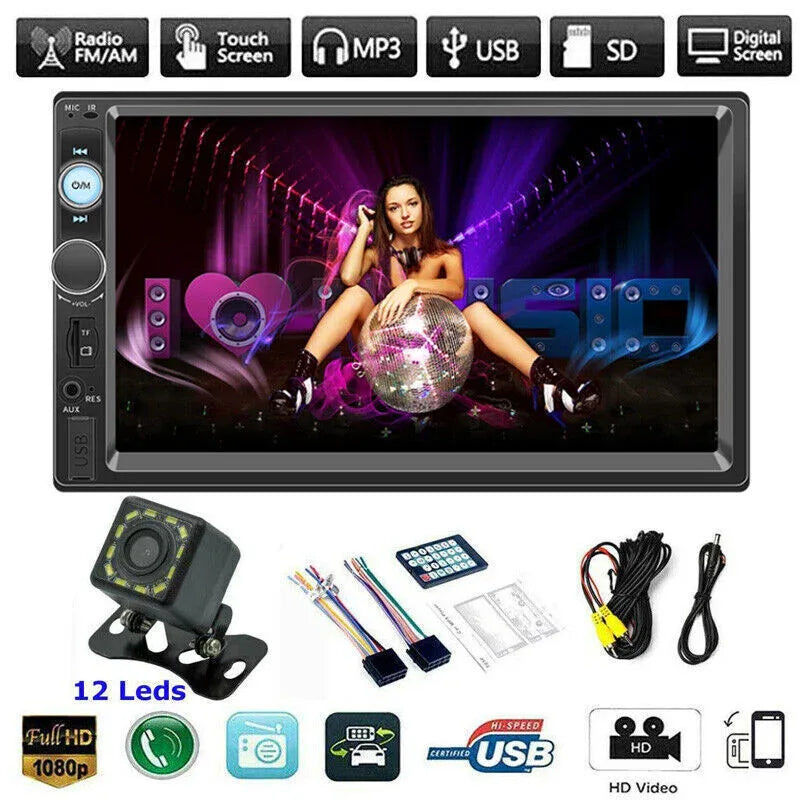 7-inch Bluetooth Car MP5 Player - THE MILE MAKER DRIVER SHOP