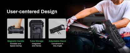 3000A Portable Car Emergency Starter Power Supply With Inflator Function 150PSI Digital Tire Inflator 12V Car Battery Charger With LED Lighting LCD Display - THE MILE MAKER DRIVER SHOP