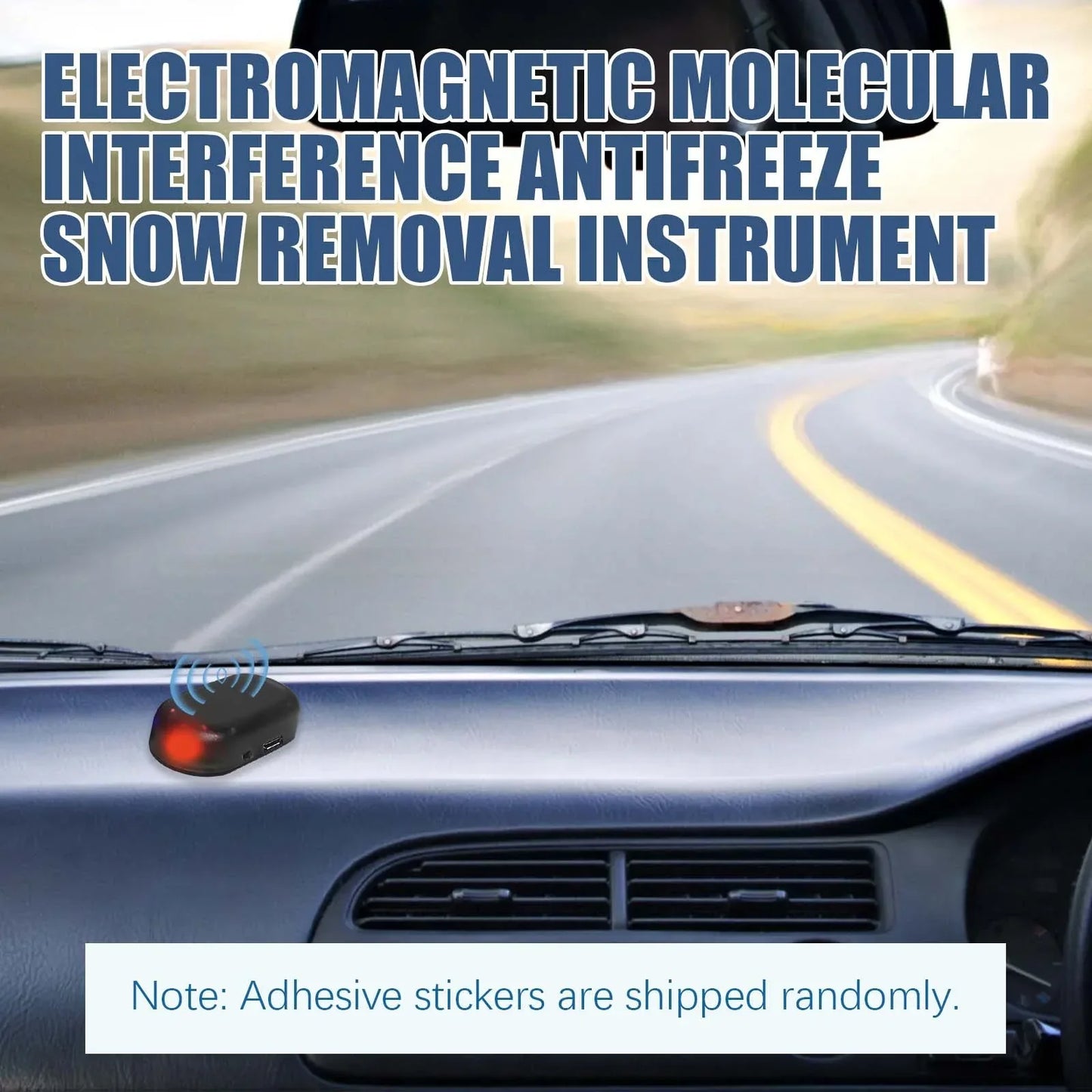 Portable Mini Ice Scraper For Quick De-icing And Snow Melting Of Car Windows. After-sales Service Not Included. - THE MILE MAKER DRIVER SHOP