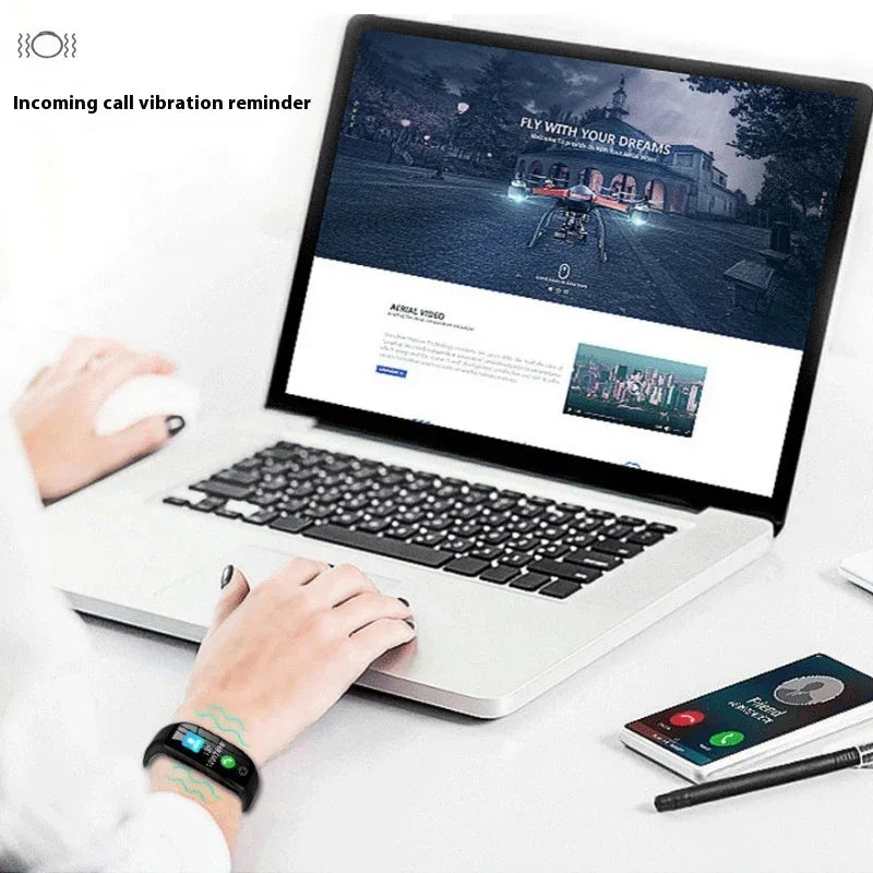 Color Screen F21 Smart Bracelet Monitor Sleep - THE MILE MAKER DRIVER SHOP