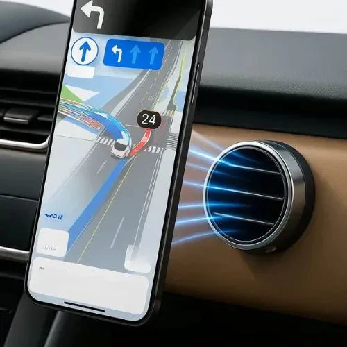 Magnetic Air Lock Phone Holder - THE MILE MAKER DRIVER SHOP
