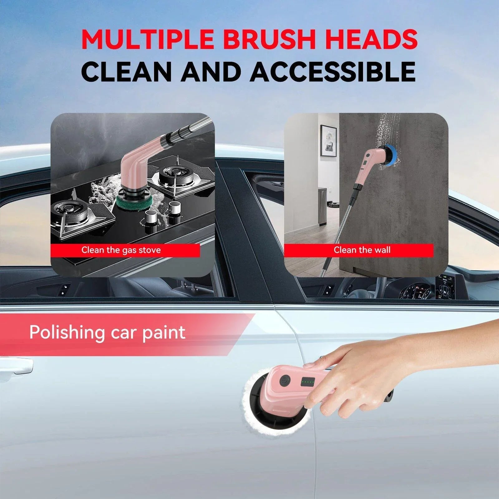 Electric Cleaning Brush - THE MILE MAKER DRIVER SHOP