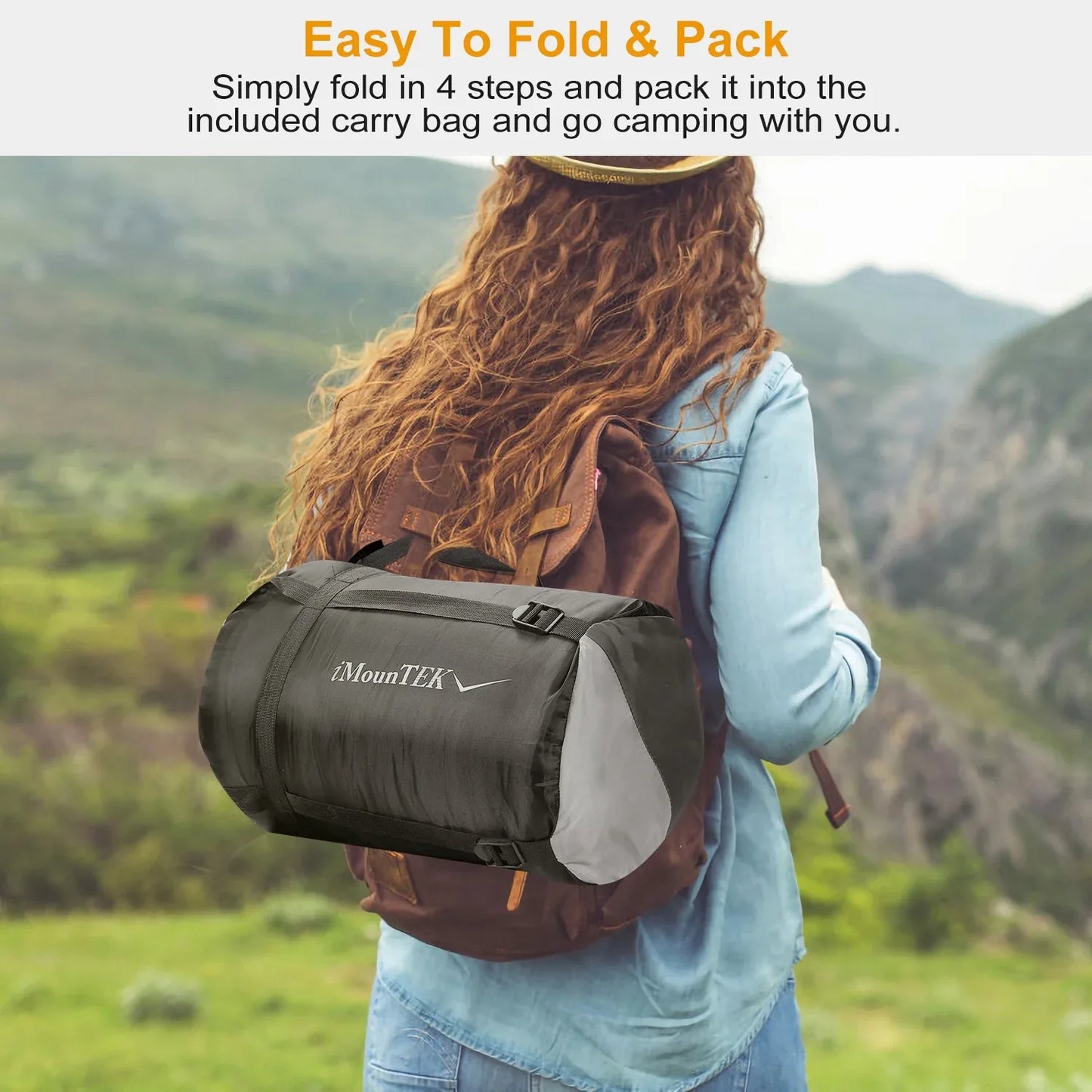 1Pc Mummy Sleeping Bag Camping Sleeping Bags For Adults Outdoor Soft Thick Water-Resistant Moisture-proof Sleep Bag Suitable For Spring Autumn Winter Seasons - THE MILE MAKER DRIVER SHOP