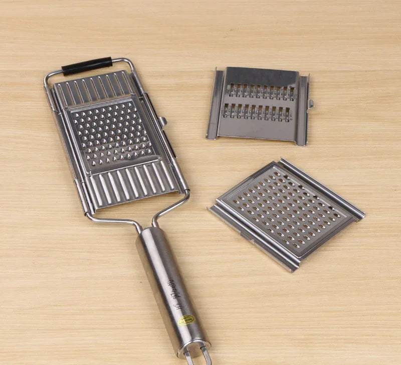 Stainless Steel Grater, Vegetable And Fruit Slicer, Peeler - THE MILE MAKER DRIVER SHOP