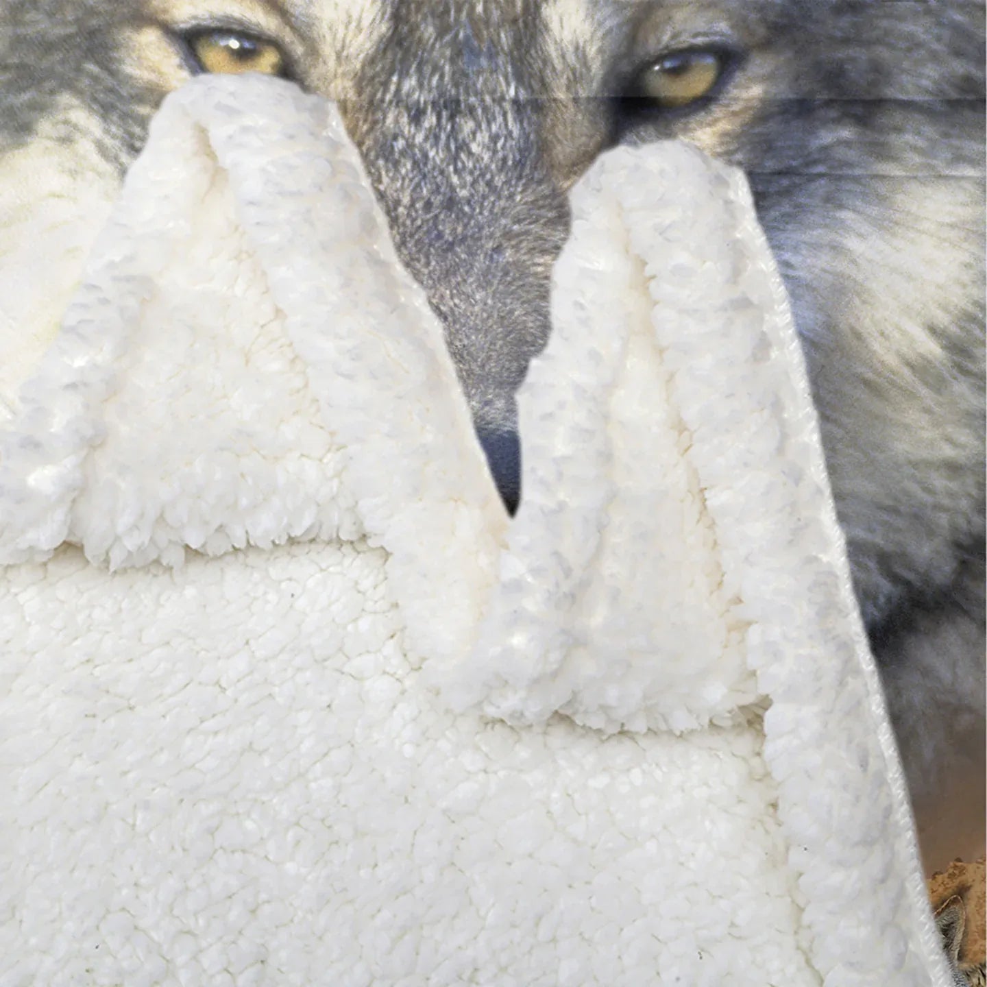 Indian Wolf Sherpa Fleece Blanket Native American Wolf Cozy Warm Fluffy Plush Blanket For Bed Couch Chair Living Room Decor 50x60 Inch 60x80 Inch - THE MILE MAKER DRIVER SHOP