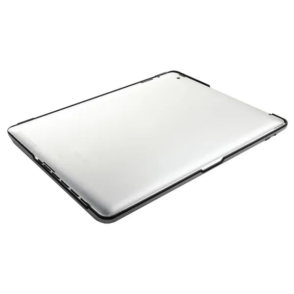 Silver And Black Aluminum Alloy Wireless Keyboard Tablet Cover - THE MILE MAKER DRIVER SHOP