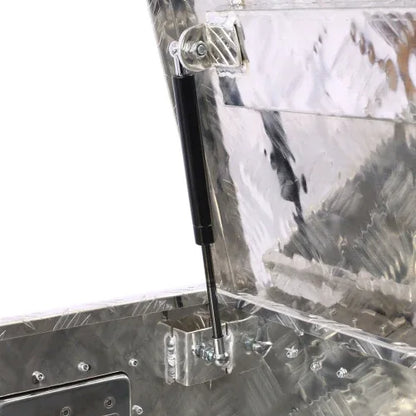 39inch Aluminum Tool Box,heavy Duty Truck Bed Tool Box,outdoor Trailer Pickup Storage Tool Box,RV Storage Organizer,underbody Box W Lock Keys,silver 39x13x10inch - THE MILE MAKER DRIVER SHOP