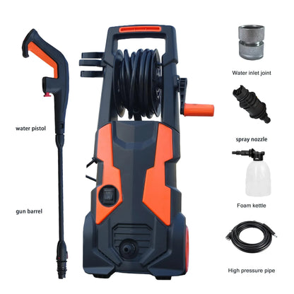 High-performance High-pressure Cleaner For Cars And Building Facades - Powerful Motor, Versatile Accessories, Environmentally Friendly Design - THE MILE MAKER DRIVER SHOP
