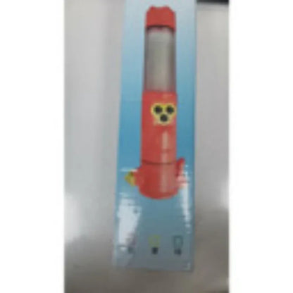 Red&Yellow Multi-functional Car Safety Hammer With Flashlight - THE MILE MAKER DRIVER SHOP
