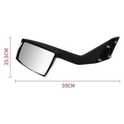 Chrome Hood Mirror Pair Side Assembly Driver Left Side And Passenger Right Side Hood Mirrors For VOLVO VNL, Suitable For Suitable For Volvo VNL 2000-2015 - THE MILE MAKER DRIVER SHOP