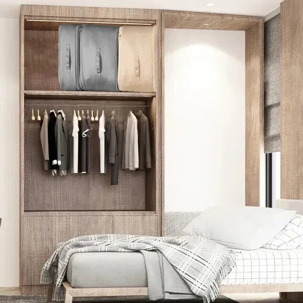 Large Foldable Storage Bag For Comforter Quilt Blanket Clothes Pillows - THE MILE MAKER DRIVER SHOP