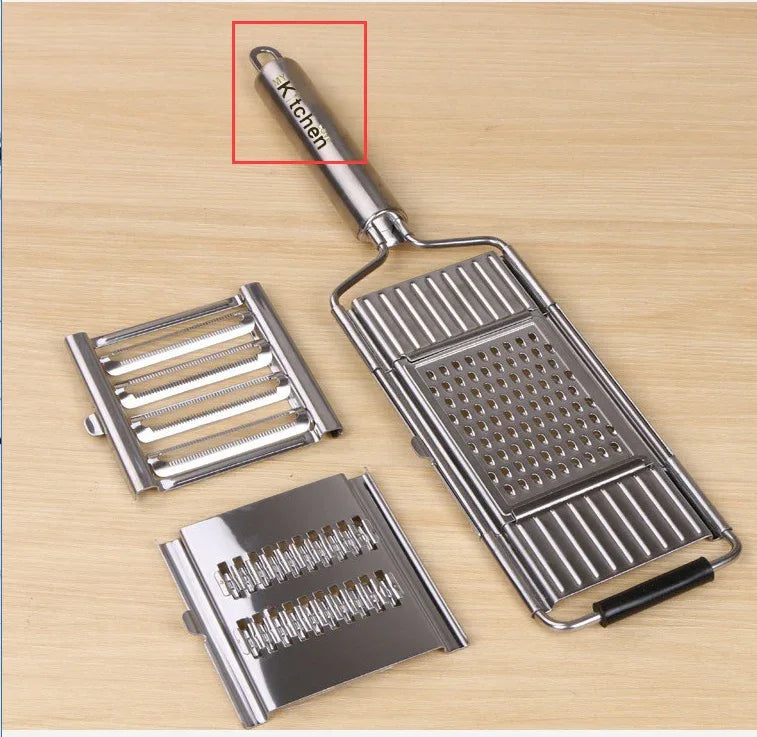 Stainless Steel Grater, Vegetable And Fruit Slicer, Peeler - THE MILE MAKER DRIVER SHOP