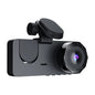 3 Channel Dash Cam Front Inside Rear Vehicle Driving Recorder Car DVR With 32G MMC Card G Sensor Motion Detection Parking Monitor Night Vision Loop Recording - THE MILE MAKER DRIVER SHOP