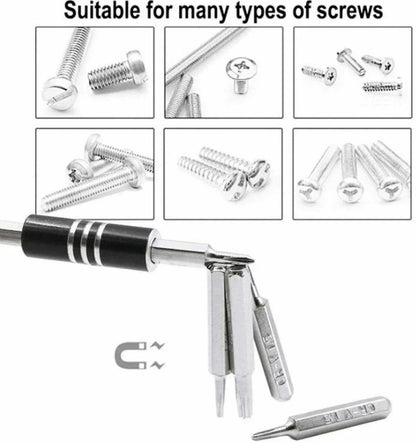 32 IN 1 Small Magnetic Screwdriver Set Torx Driver Professional Repair Tool Kit - THE MILE MAKER DRIVER SHOP