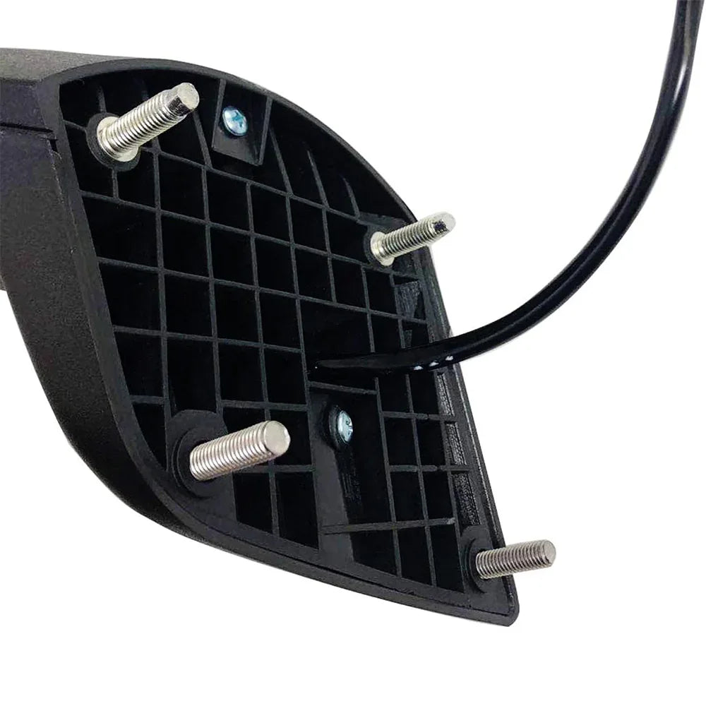 Chrome Hood Mirror For Freightliner Cascadia 2018-2023 Left Driver Side - THE MILE MAKER DRIVER SHOP