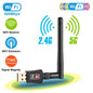 USB WiFi Adapter AC600Mbps 5G/2.4G Dual Band 802.11ac Wireless Network Adapter W/ 2dBi External Antennas For PC Desktop Laptop - THE MILE MAKER DRIVER SHOP