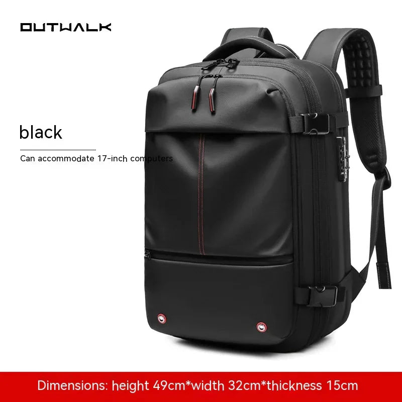 Travel Backpack Men's Business Multifunction Computer Bag Vacuum Compression Large-capacity Backpack - THE MILE MAKER DRIVER SHOP
