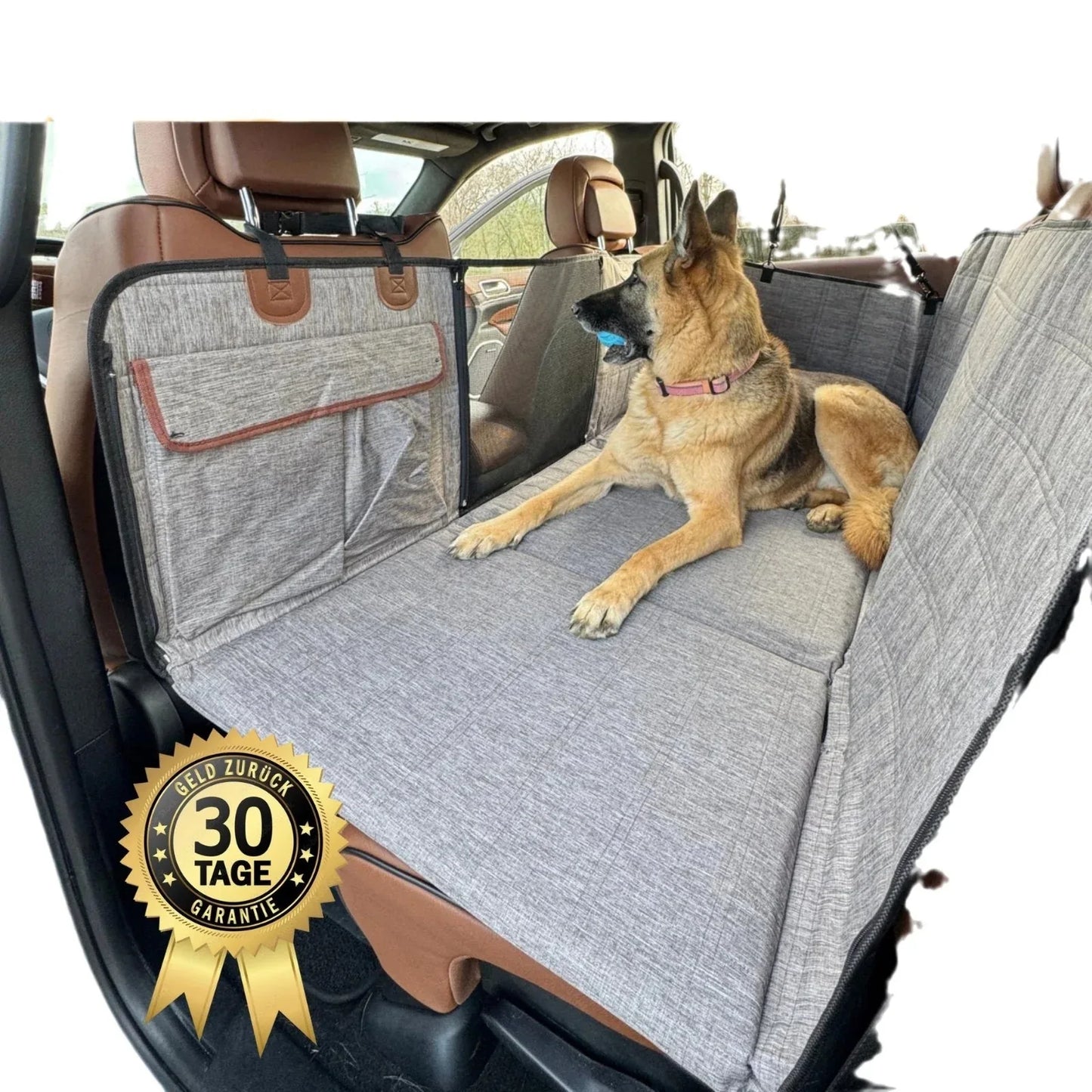 Widened Support Plate Car Dog Bed Rear Seat Pet Pad - THE MILE MAKER DRIVER SHOP