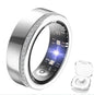 2025 New Silver Edge Diamond Smart Ring Fitness Tracker - THE MILE MAKER DRIVER SHOP