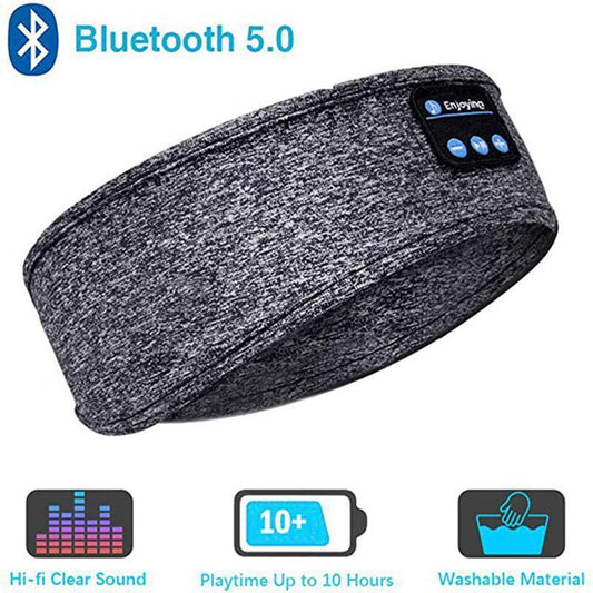 Bluetooth Sleep Hood Headphones Wireless Music Sports Headband - THE MILE MAKER DRIVER SHOP