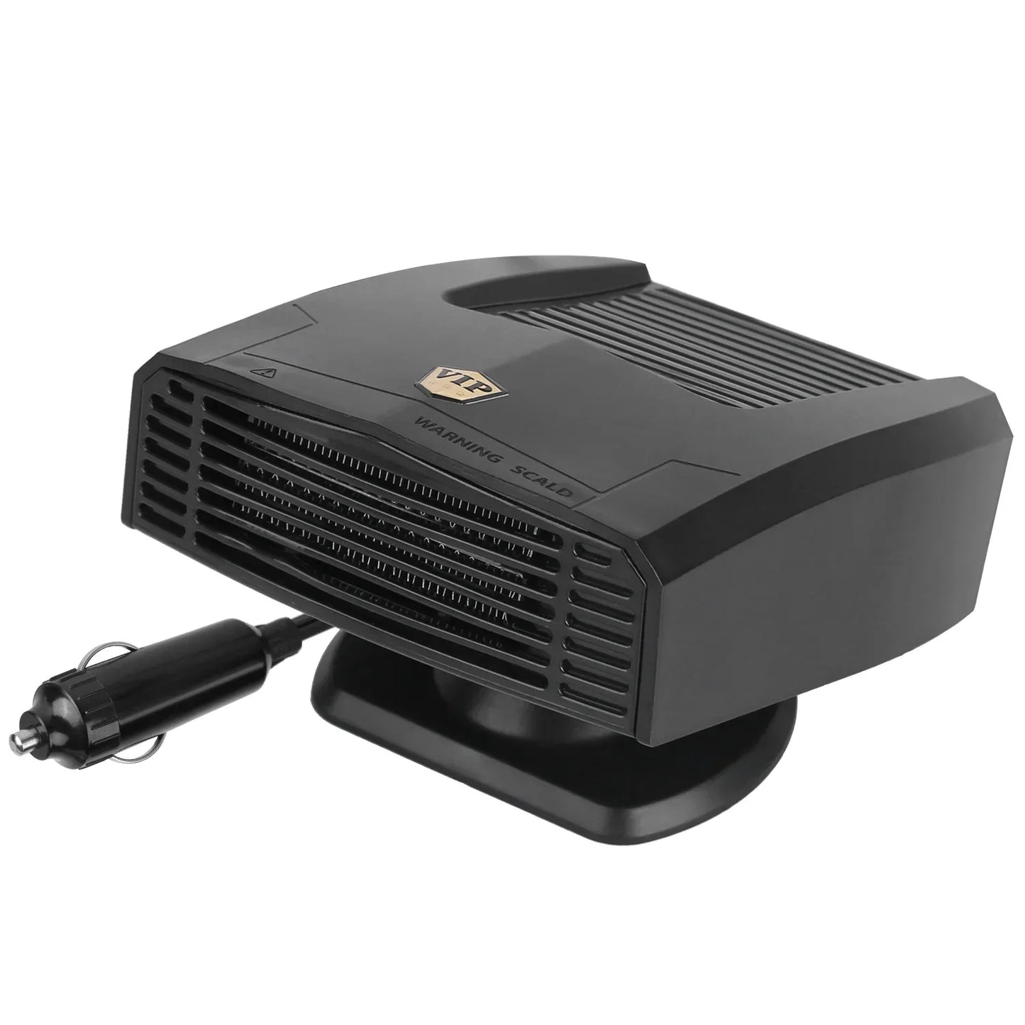 24V 180W OR 12V 150W Portable Car Heater Heating Fan 2 In 1 Defroster Defogger Demister Windshield Heater Automotive Cooling Fan With 360 Degree Rotating Base - THE MILE MAKER DRIVER SHOP