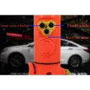 Red&Yellow Multi-functional Car Safety Hammer With Flashlight - THE MILE MAKER DRIVER SHOP