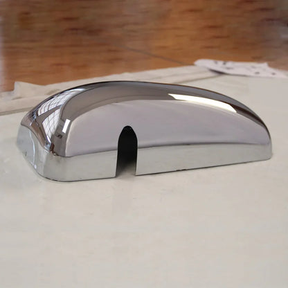 Chrome Door Mirror Covers Fit For KENWORTH T660 T370 T440 T470 T800 T600, Pair Door Mirror Cover Left Driver Side Right Passenger Side - THE MILE MAKER DRIVER SHOP