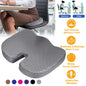 Seat Cushion Coccyx Orthopedic Memory Foam Cushion Tailbone Hip Support Chair Pillow For Office Car Seat - THE MILE MAKER DRIVER SHOP