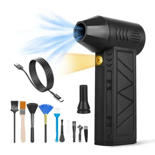 Compressed Air Duster With LED Light Up To 150000RPM Speed For PC - THE MILE MAKER DRIVER SHOP