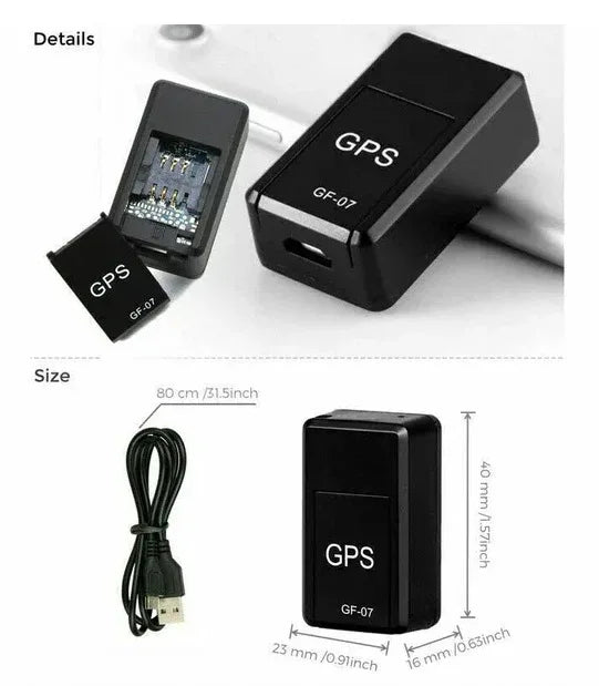 GF07 Mini Magnetic GPS Tracker Real-time Car Truck Vehicle Locator GSM GPRS USA - THE MILE MAKER DRIVER SHOP