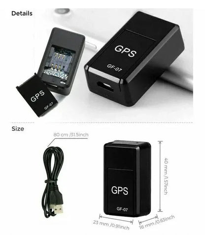 GF07 Mini Magnetic GPS Tracker Real-time Car Truck Vehicle Locator GSM GPRS USA - THE MILE MAKER DRIVER SHOP