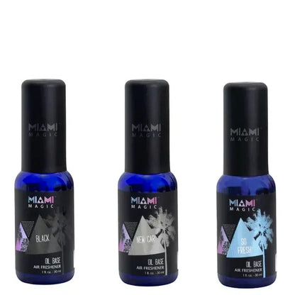 Miami Magic Car Air Fresheners 3 Pack - THE MILE MAKER DRIVER SHOP