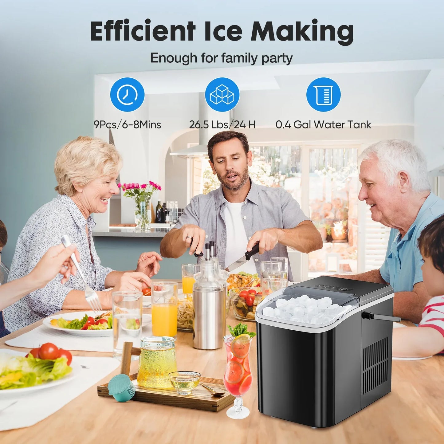 Portable Ice Maker - THE MILE MAKER DRIVER SHOP