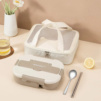 Portable Microwave Split Lunch Box - THE MILE MAKER DRIVER SHOP