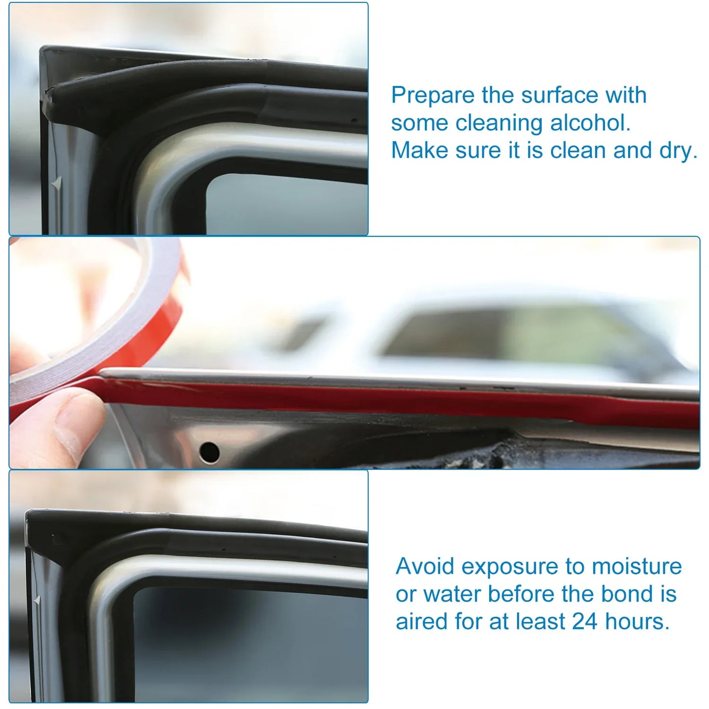 4 Rolls Car Double Sided Tapes Heavy Duty Double Sided Foam Tapes Strong Mounting Adhesive Tapes For Cars Truck Automotive 9.8FT Per Roll - THE MILE MAKER DRIVER SHOP