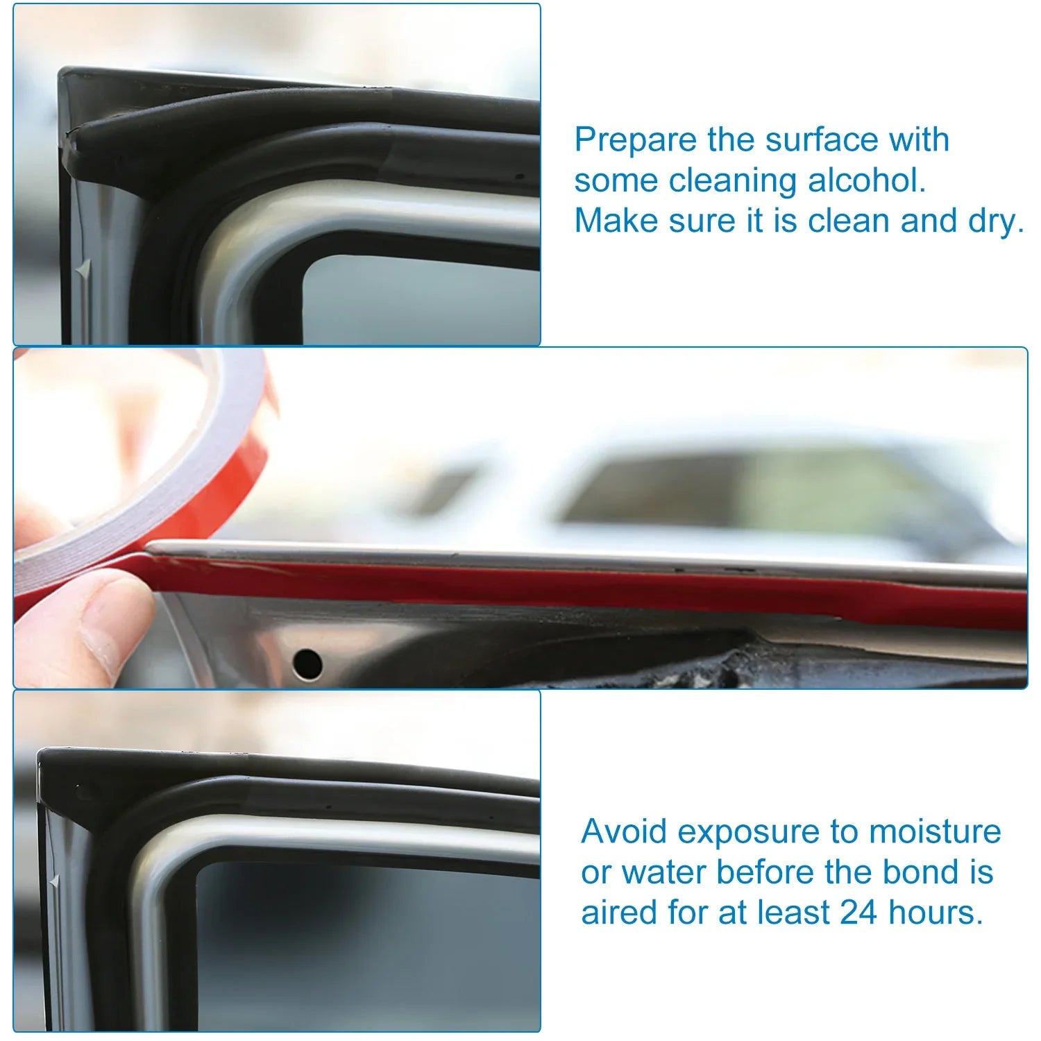 4 Rolls Car Double Sided Tapes Heavy Duty Double Sided Foam Tapes Strong Mounting Adhesive Tapes For Cars Truck Automotive 9.8FT Per Roll - THE MILE MAKER DRIVER SHOP