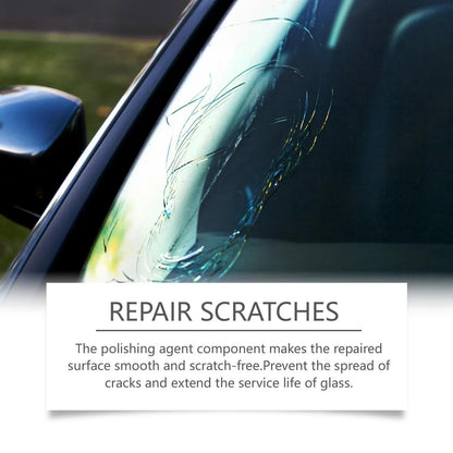 Holmont Car Windshield Crack Repair Kit Nano-repair Fluid Quickly Repairs Cracks For A Clear View And Safe Travel - THE MILE MAKER DRIVER SHOP